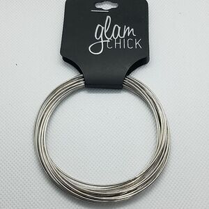 NWT Glam Chick Silver Bracelet
